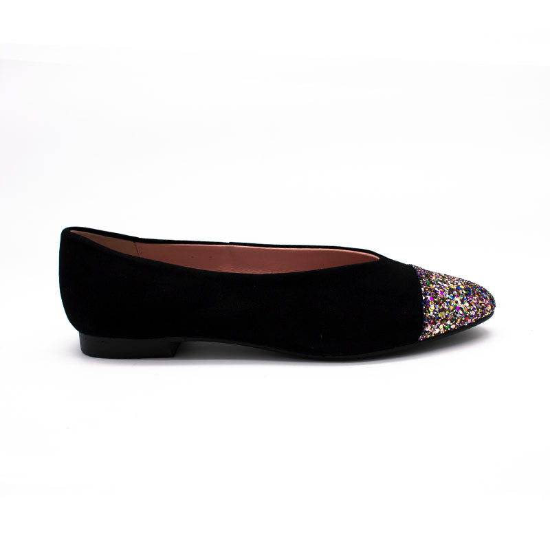 Bailarina plana 3006 ante-glitter