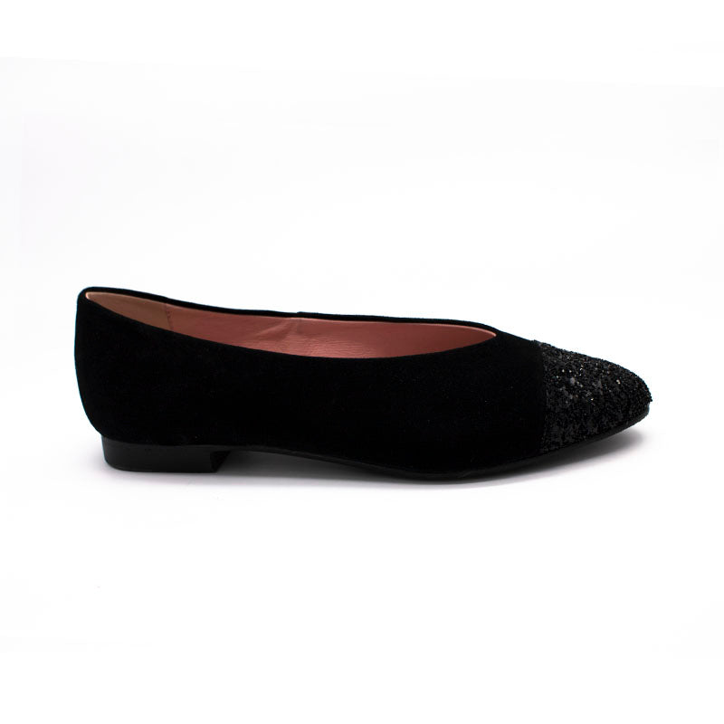 Bailarina plana 3006 ante-glitter