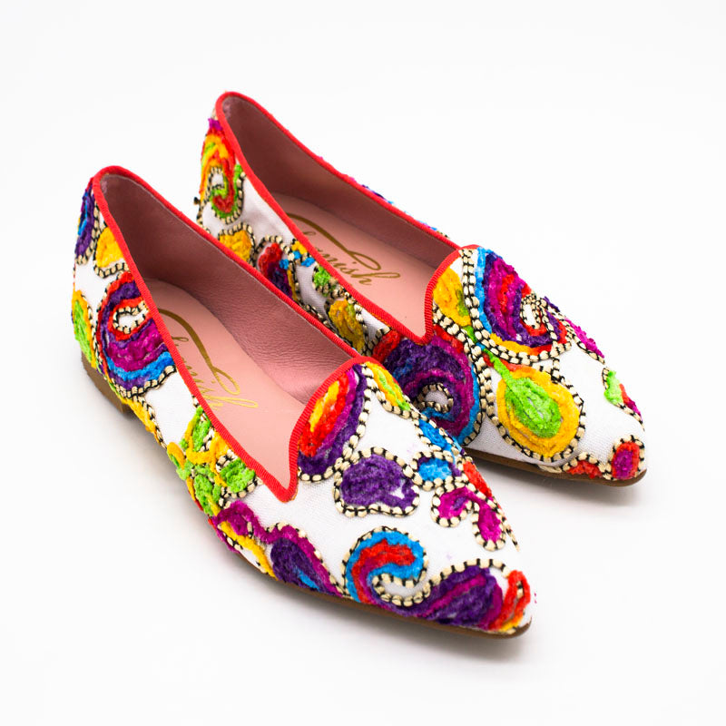 Bailarina plana 505 nanday multicolor