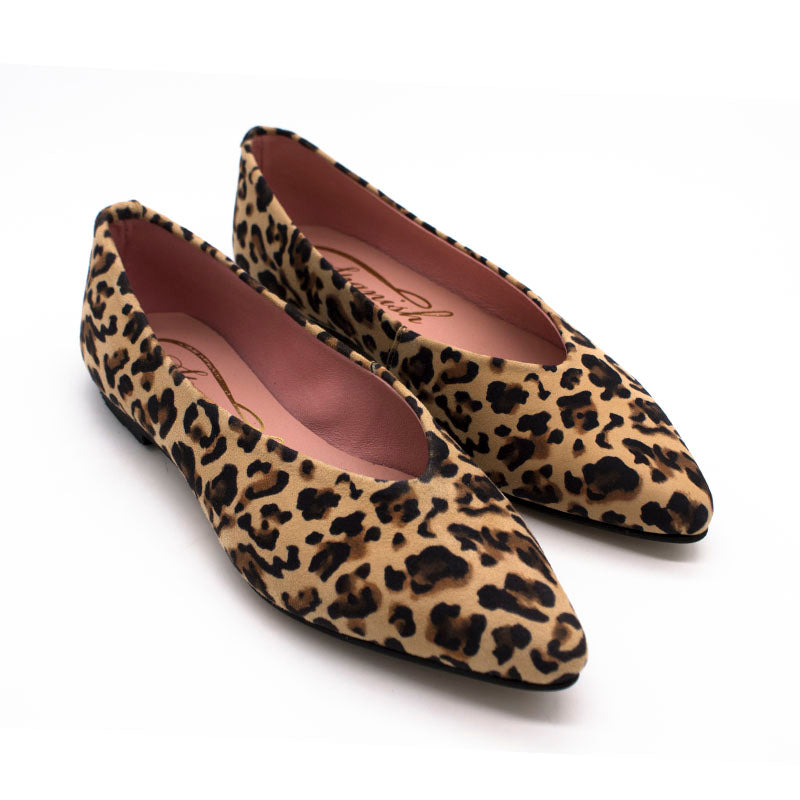 Bailarina Plana 700 ante Leopardo
