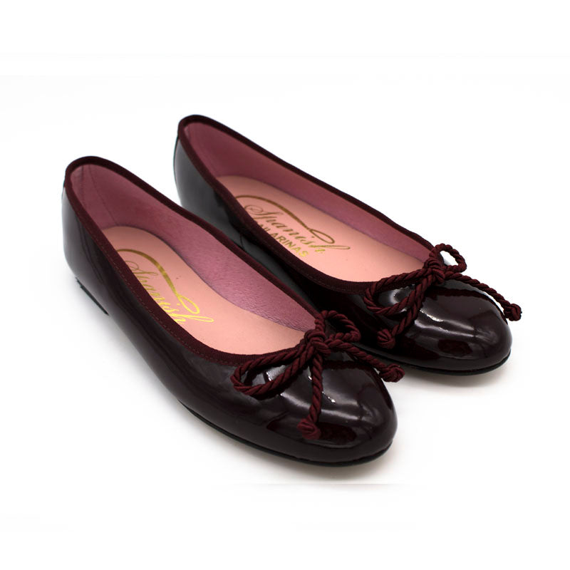 Bailarina plana Emma charol